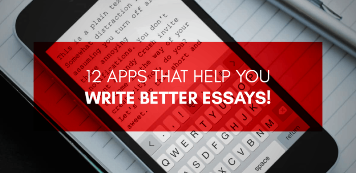 12 best apps that would help you write better essays